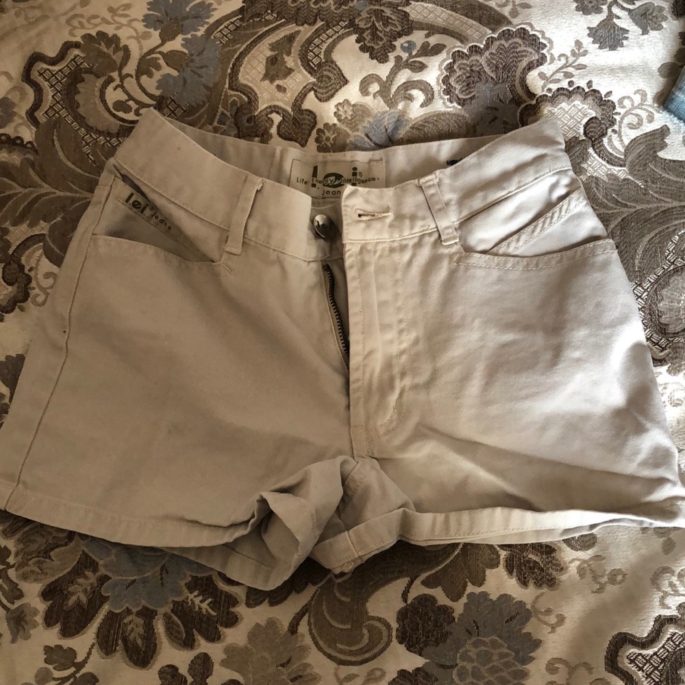 Girls Beige Shorts